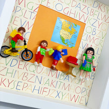 Load image into Gallery viewer, By little b - Cadre Personnalisé - Bonjour Maitresse 📚✏️🌍