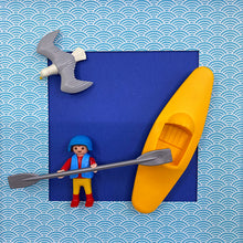 Load image into Gallery viewer, Canoë 🚣🌤🌊 - by-little-b