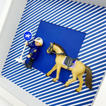 Load image into Gallery viewer, By little b - Cadre Personnalisé - Police Montée 🐴👮🌳
